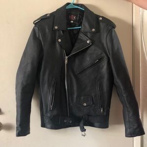 Leather jacket